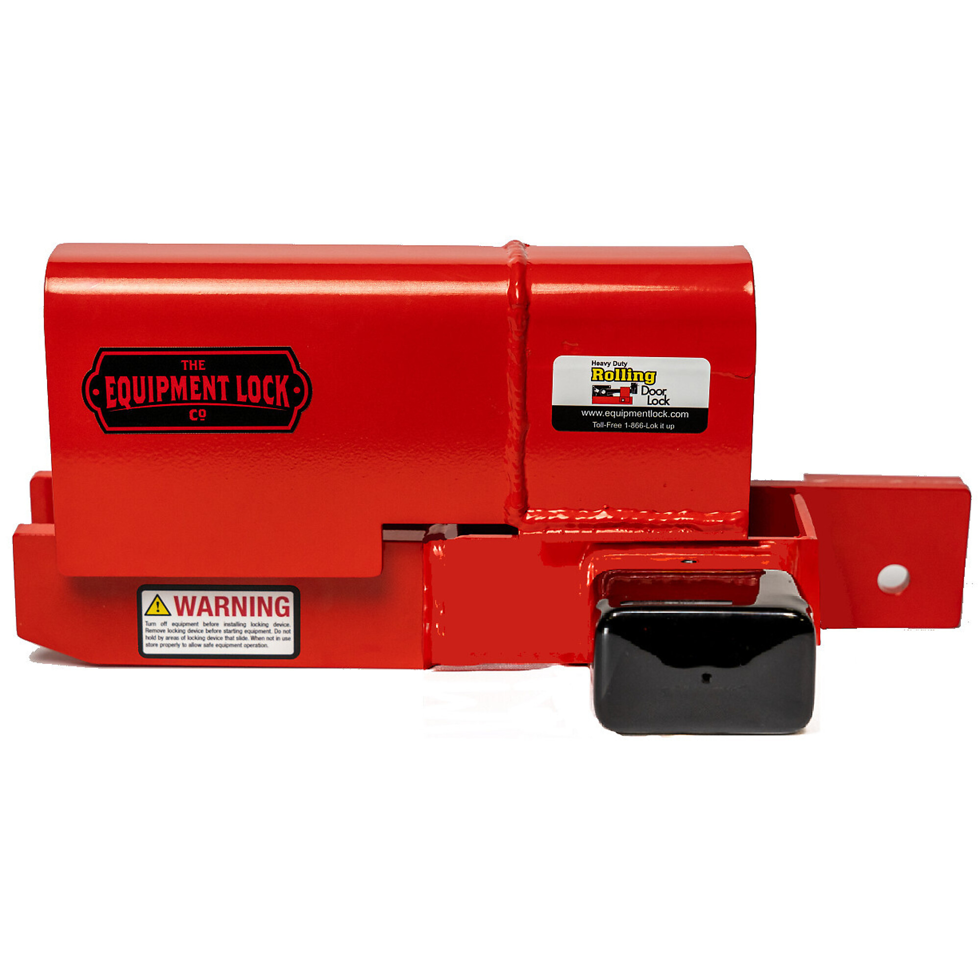 Equipment Lock Co. Heavy-Duty Rolling Door Combination Lock, 4-Digit Resettable Code, Model# HDRDL-C